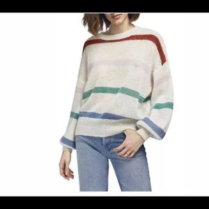 Anine Bing Lydia Stripe Sweater Xs